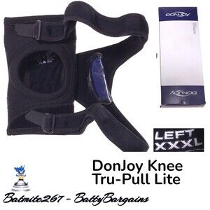 DONJOY Tru-Pull Lite LEFT Knee Support Brace Adult 3XL Knee Stabilizer OPEN BOX